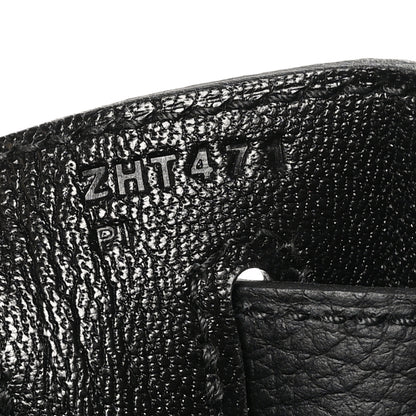 Hermes Togo Kelly Retourne 28 Black 7 of 11