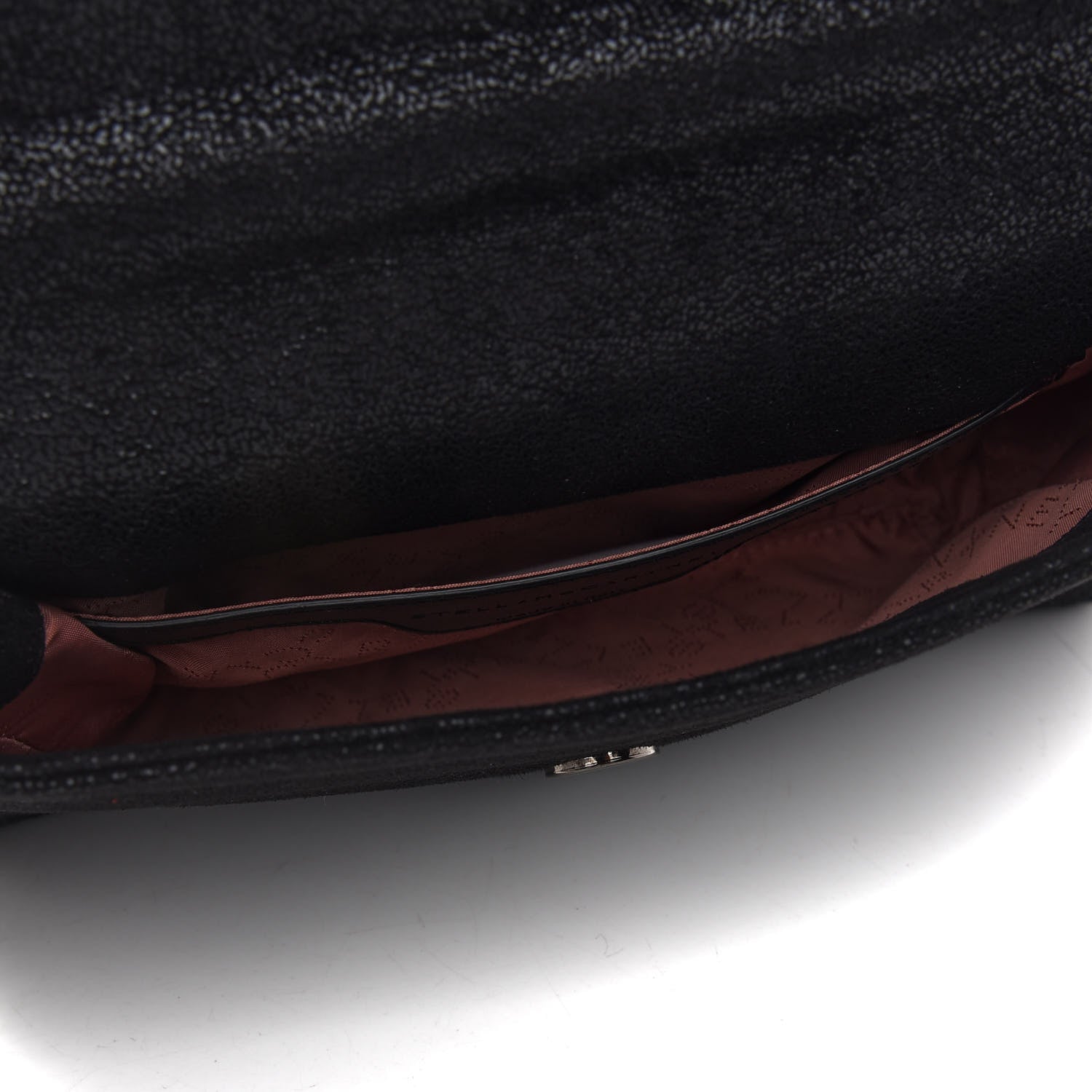 Stella McCartney Shaggy Deer Falabella Messenger Black 7 of 9