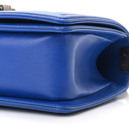 Chanel Galuchat Stingray Small Boy Flap Blue 6 of 10