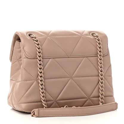 Prada Nappa Triangle Stitched Small Spectrum Bag Cipria 3 of 9
