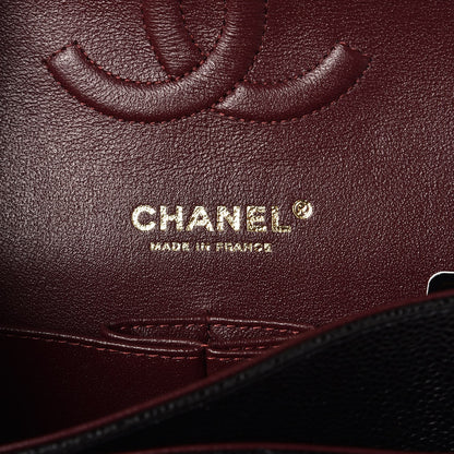 Chanel Caviar Quilted Medium Double Flap Black 5 of 8