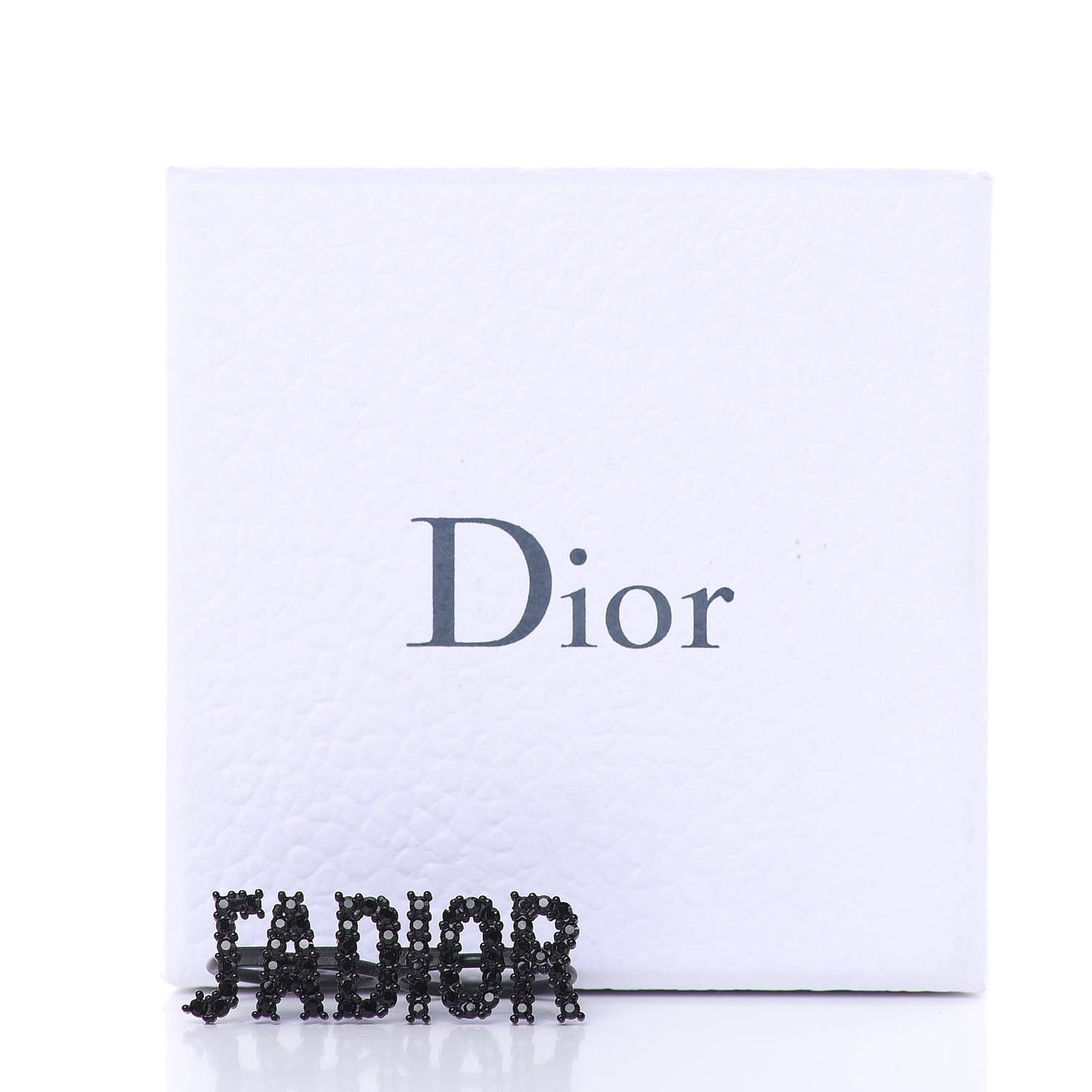 Crystal J'Adior Double Ring M Black