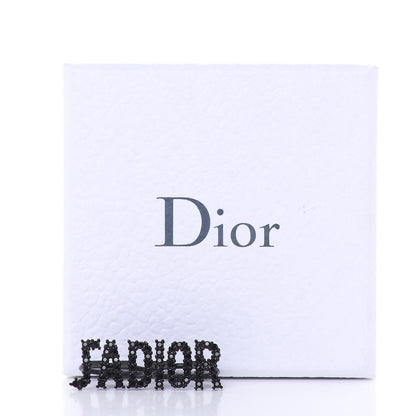 Christian Dior Crystal J'Adior Double Ring M Black 4 of 4