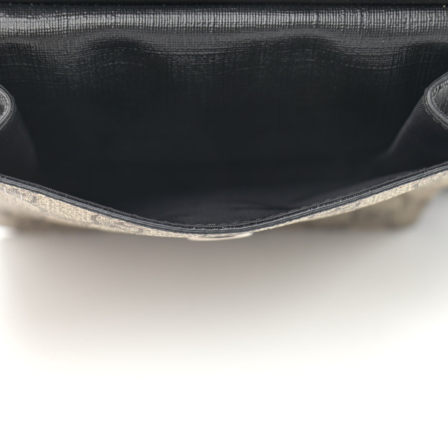 Gucci GG Supreme Monogram Web Belt Bag Black 5 of 13