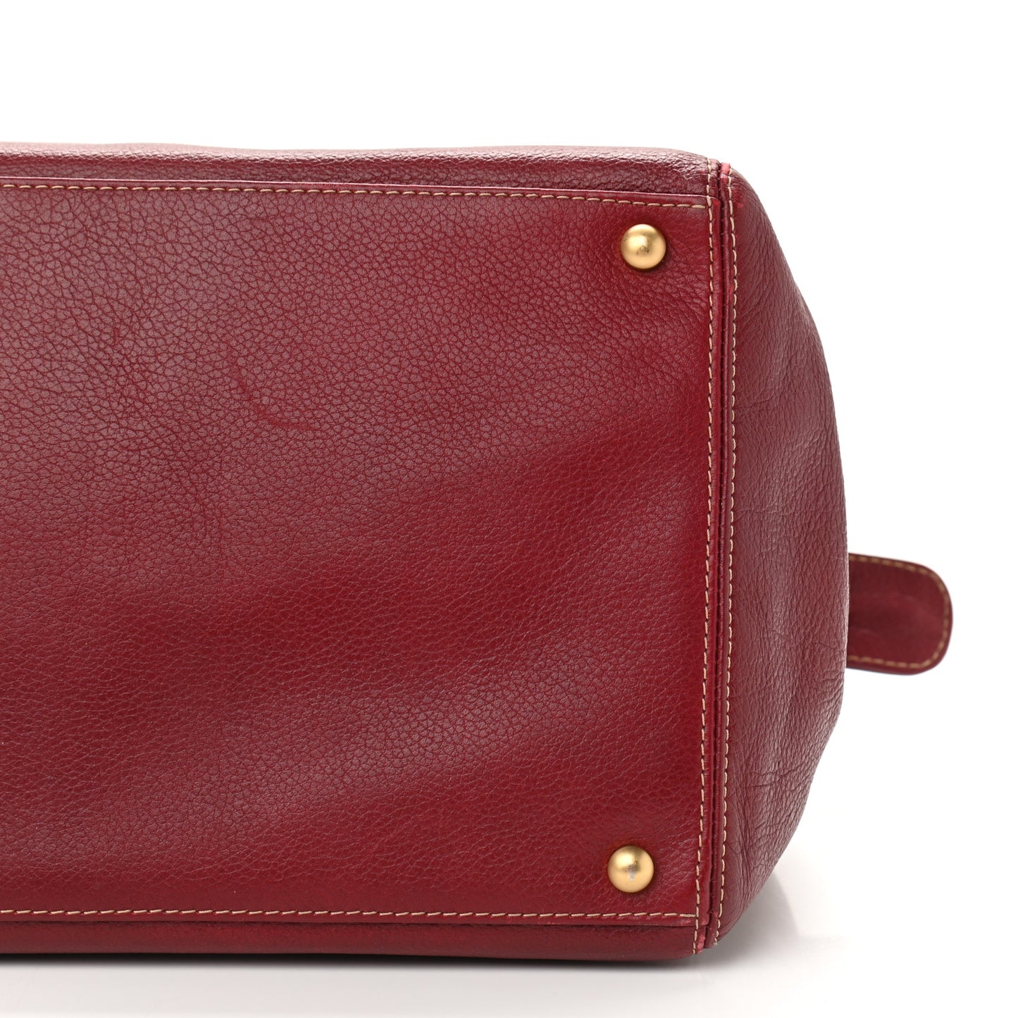 Calfskin CC Shoulder Bag Red