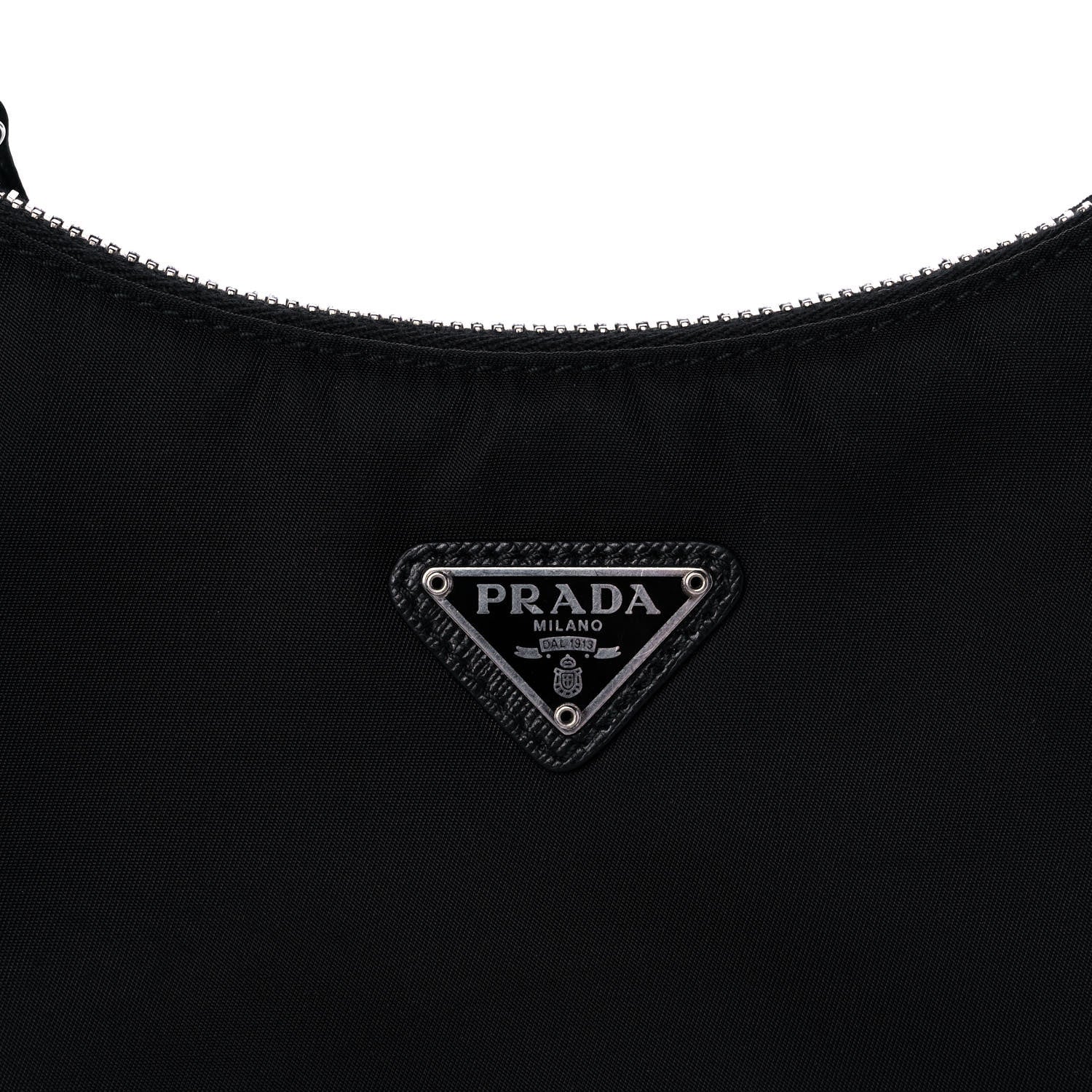 Prada Nylon Re-Edition 2005 Shoulder Bag Black 8 of 13