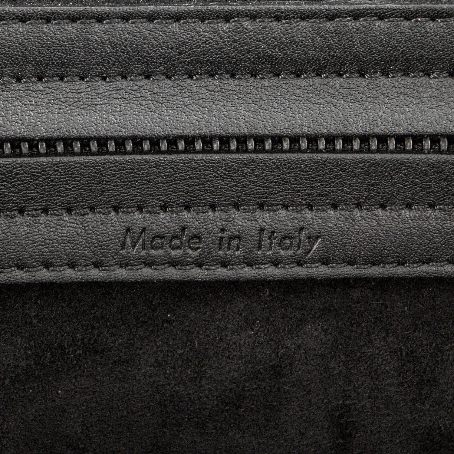 Celine Grained Calfskin Medium Phantom Luggage Black 6 of 7