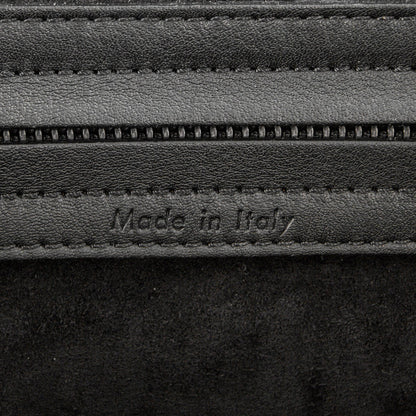 Celine Grained Calfskin Medium Phantom Luggage Black 6 of 7