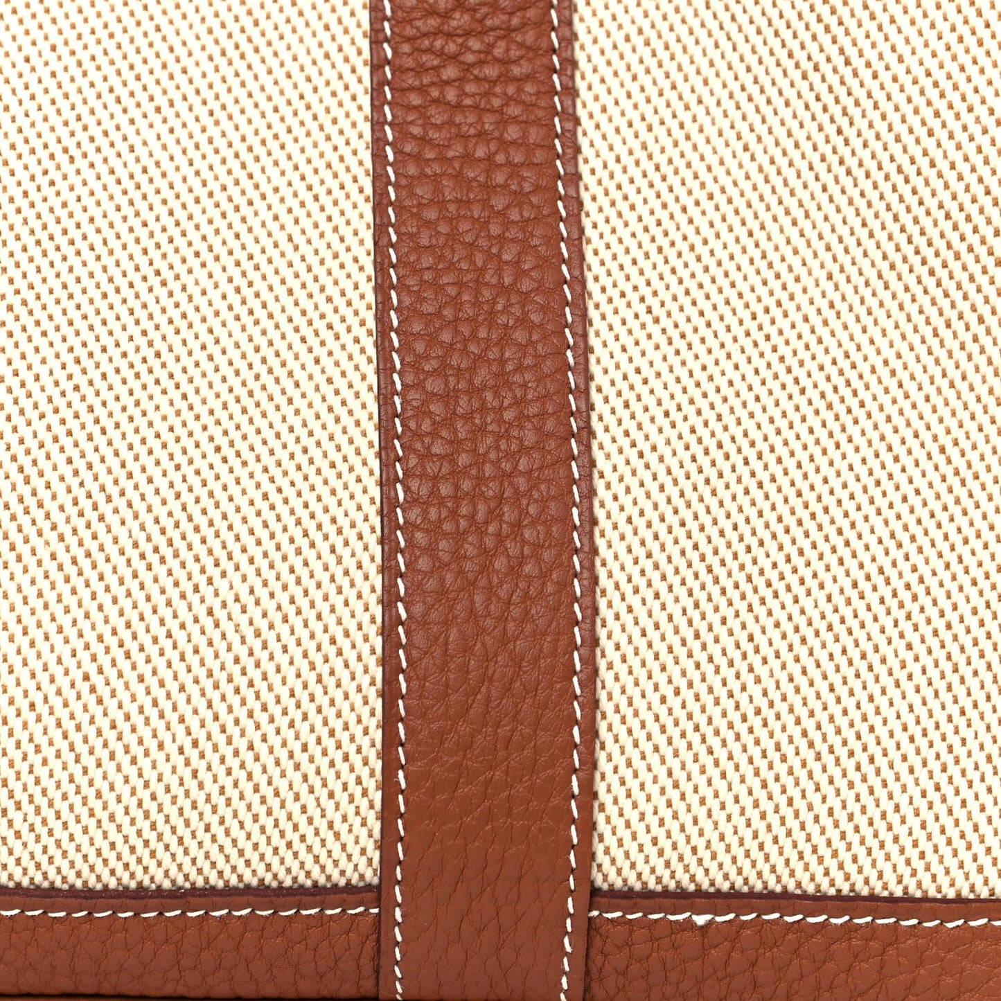 Twill H Negonda Garden Party 30 TPM Tote Ecru Desert Gold