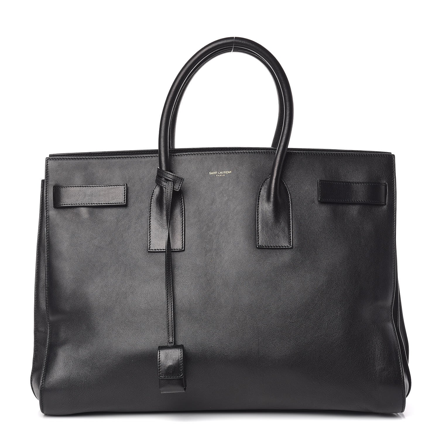 Saint Laurent Calfskin Large Sac De Jour Carryall Black 1 of 21