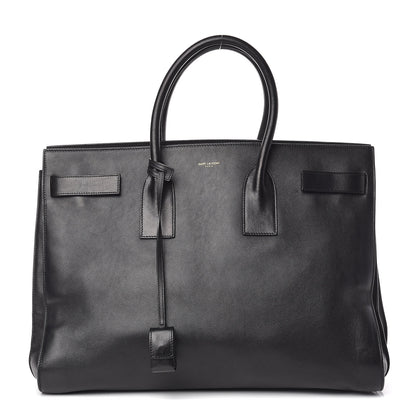 Saint Laurent Calfskin Large Sac De Jour Carryall Black 1 of 21