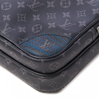 Louis Vuitton Monogram Eclipse Patchwork Amazone Sling Bag 4 of 7