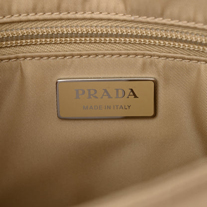 Prada Re-Nylon Vitello Padded Small Flap Shoulder Bag Deserto 6 of 12