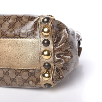 Gucci Crystal Monogram Babouska Tote 12 of 12