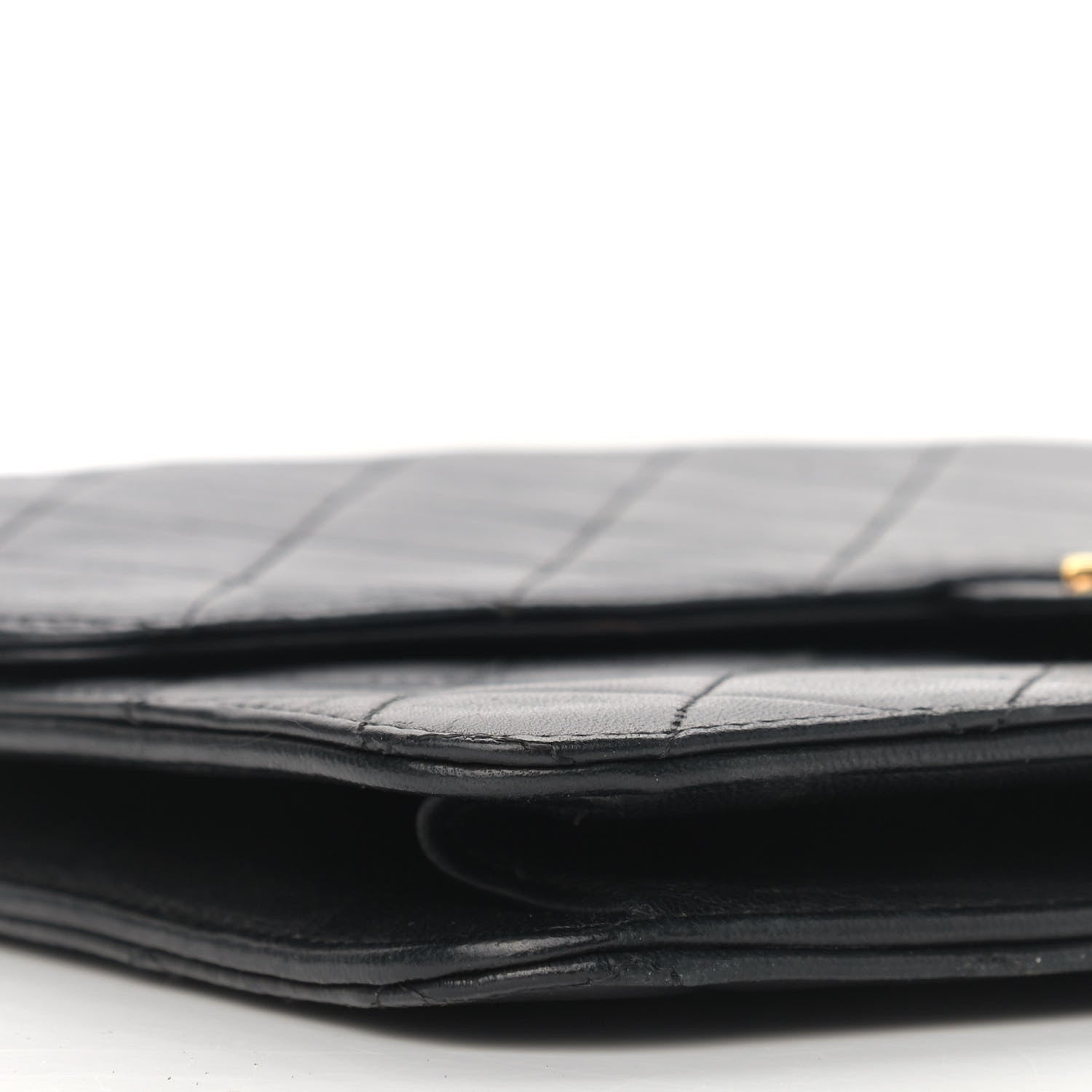 Chanel Lambskin Quilted Small Single Flap Black 7 of 12