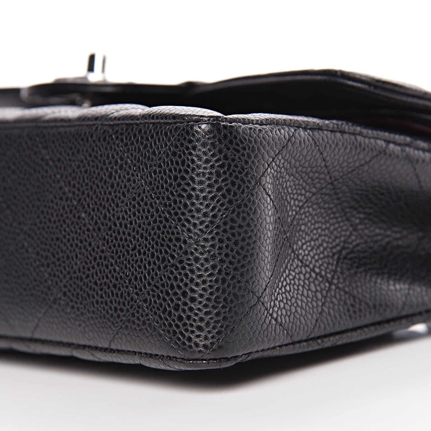 Chanel Caviar Quilted Small Double Flap Black 9 of 10