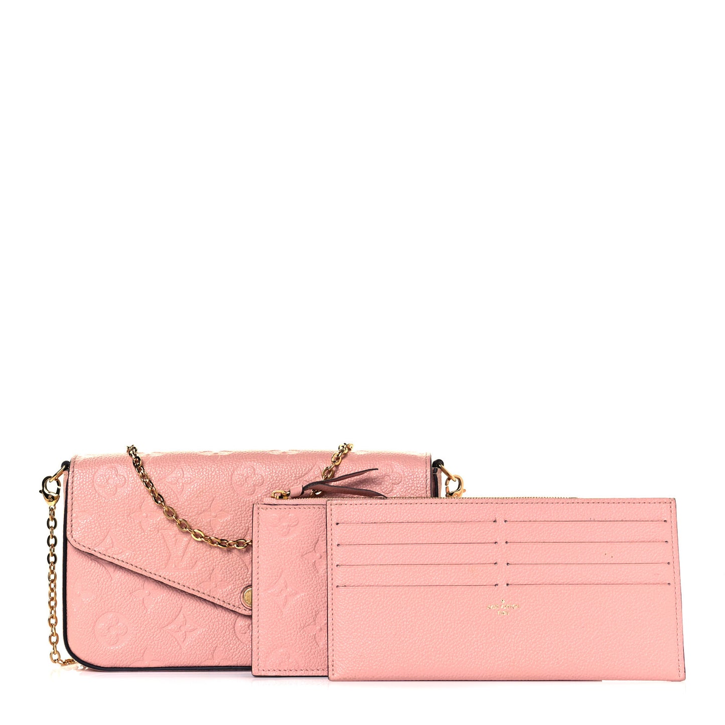 Empreinte Pochette Felicie Chain Wallet Rose Poudre