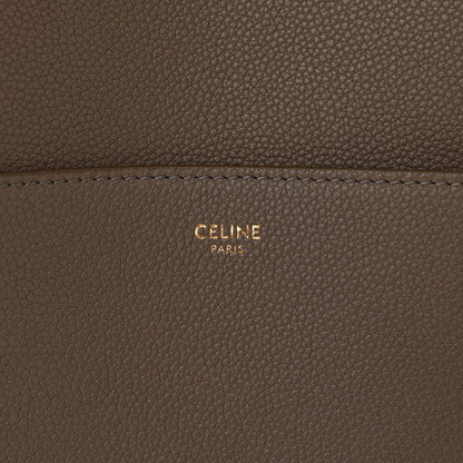 Celine Soft Grained Calfskin Sangle Bucket Bag Taupe 6 of 11
