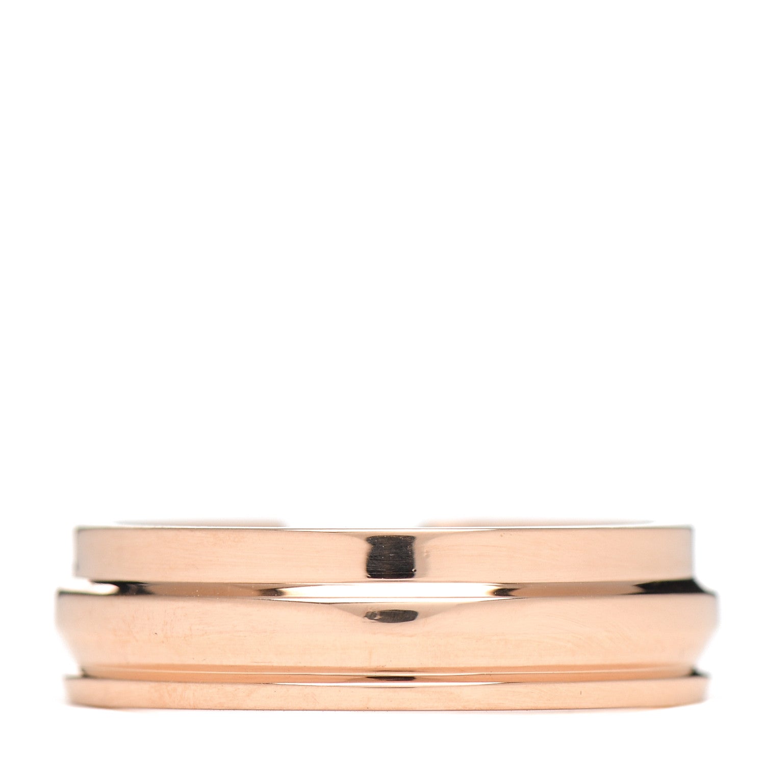 Tiffany 18K Rose Gold Diamond Modern Keys Ring 53 6.5 3 of 4
