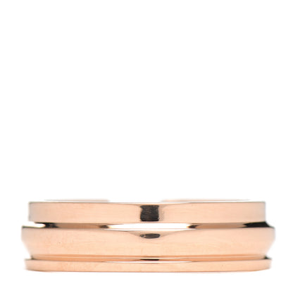 Tiffany 18K Rose Gold Diamond Modern Keys Ring 53 6.5 3 of 4