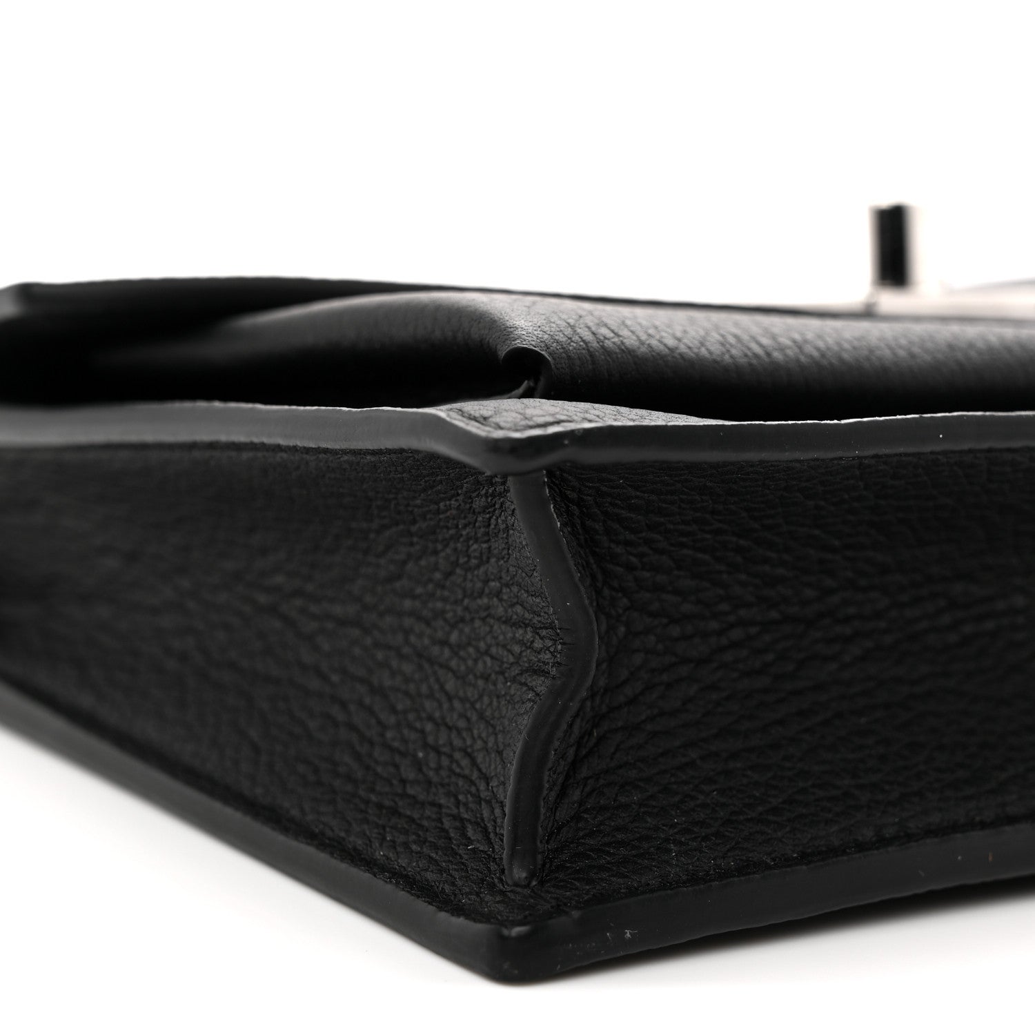 Louis Vuitton Soft Calfskin My Lockme Chain Pochette Black 8 of 10