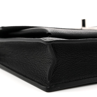 Louis Vuitton Soft Calfskin My Lockme Chain Pochette Black 8 of 10