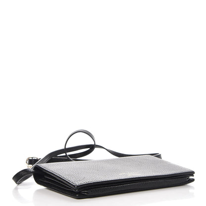 Gucci Dollar Calfskin Mini Swing Wallet Bag Black 4 of 8