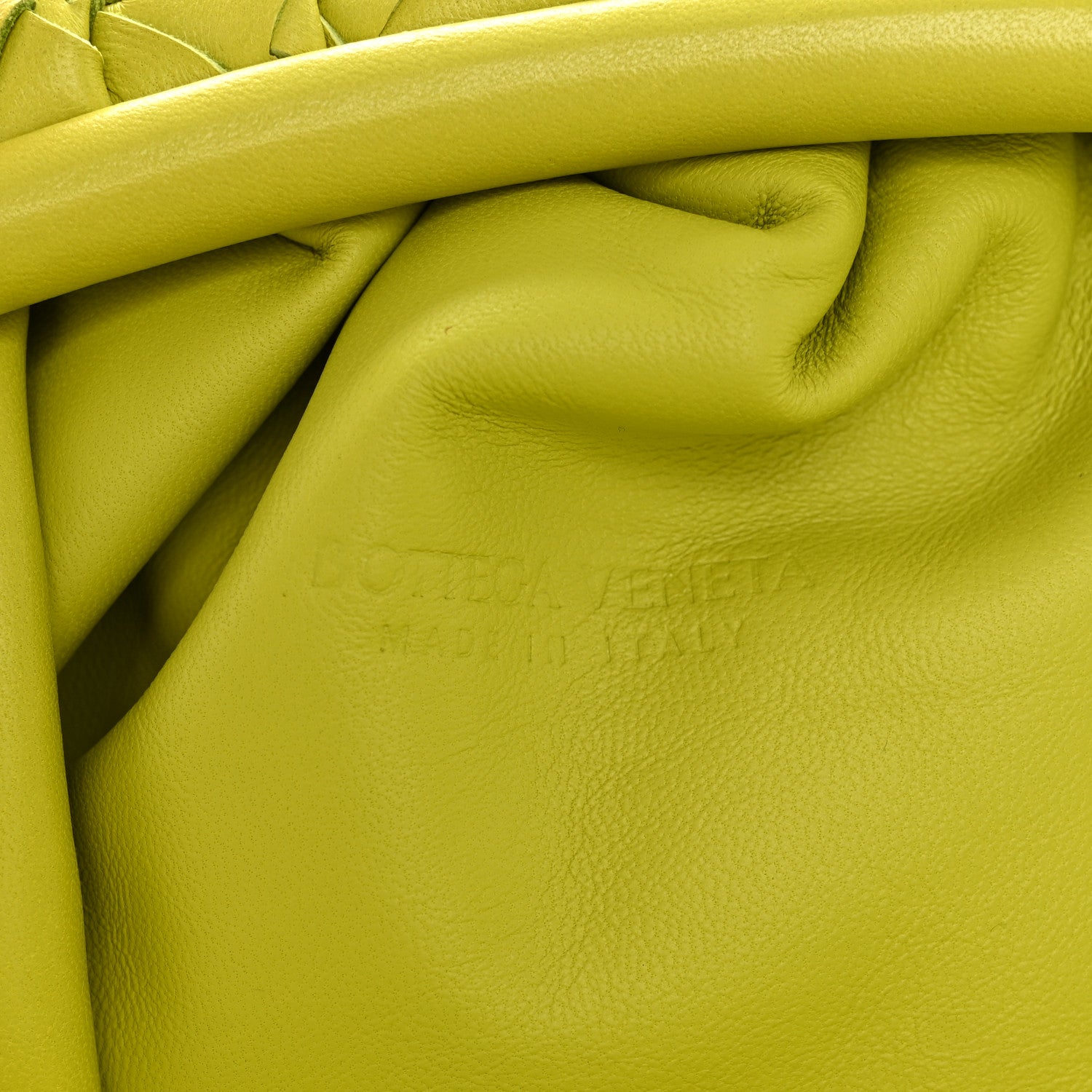 Bottega Veneta Nappa Maxi Intrecciato The Pouch Oversized Clutch Kiwi 6 of 14