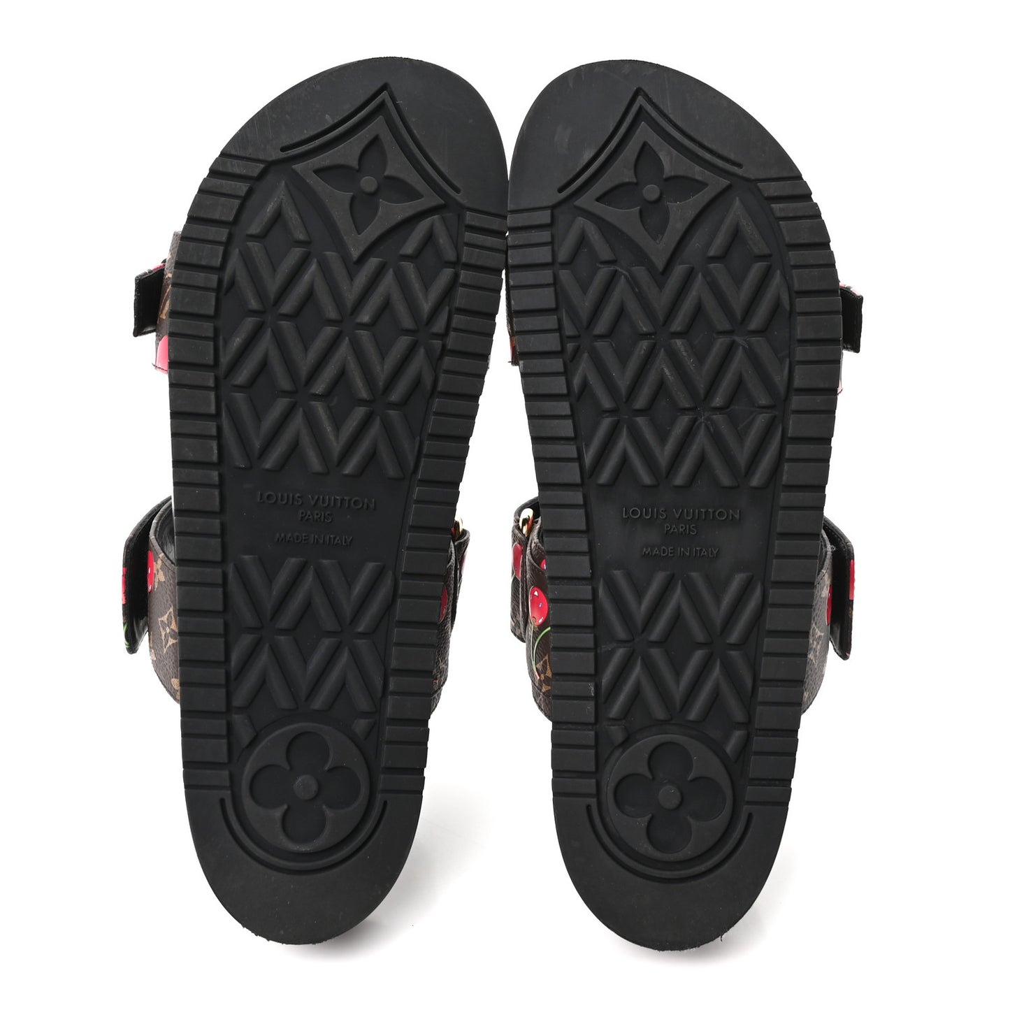 LV X TM Monogram Cerises Bom Dia Comfort Mule Sandals 39