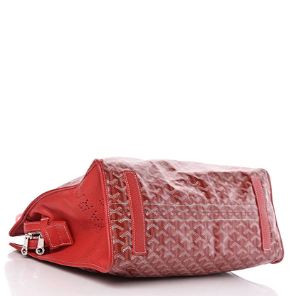 Goyard Goyardine Sac Hardy Pet Carrier PM Red 4 of 17
