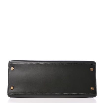 Hermes Box Kelly Sellier 28 Vert Fonce 6 of 49