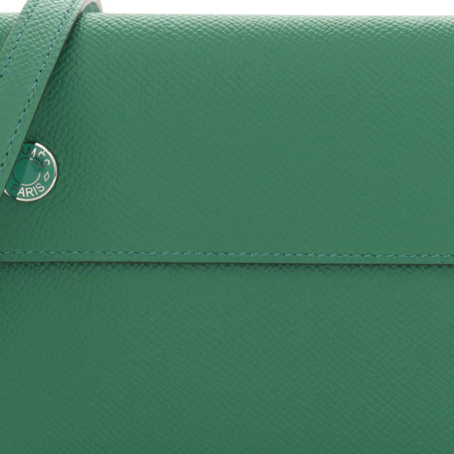Epsom Hermesnap Wallet Vert Vertigo