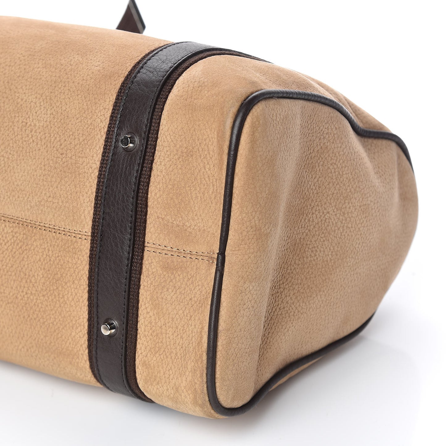 Nubuck Boston Beige Marron Fonce