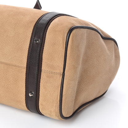 Christian Dior Nubuck Boston Beige Marron Fonce 6 of 10