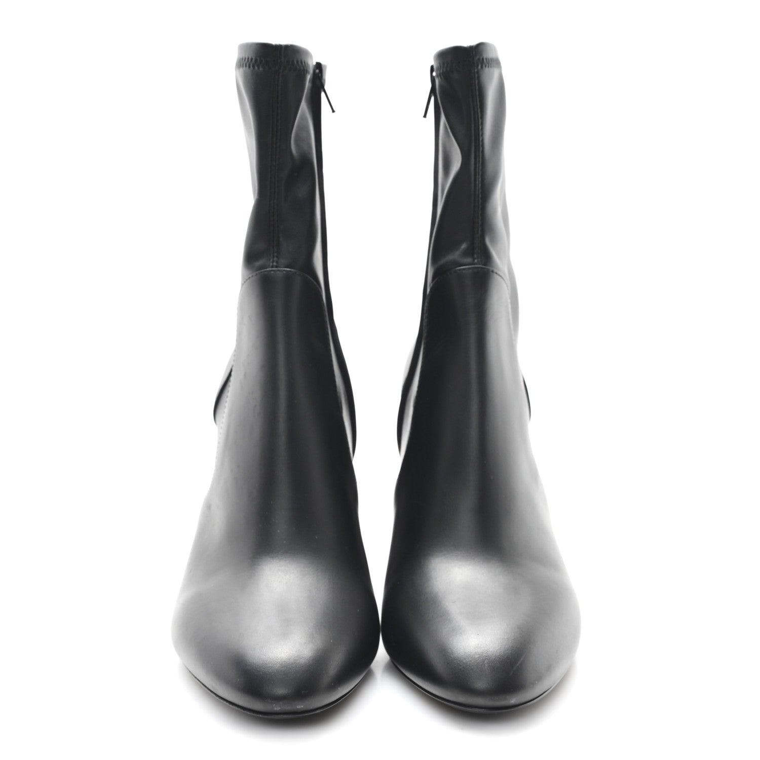 Louis Vuitton Calfskin Uniformes Silhouette Ankle Boots 38.5 Black 3 of 8