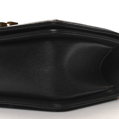 Chanel Lambskin Quilted Small Boy Flap Black 10 of 12