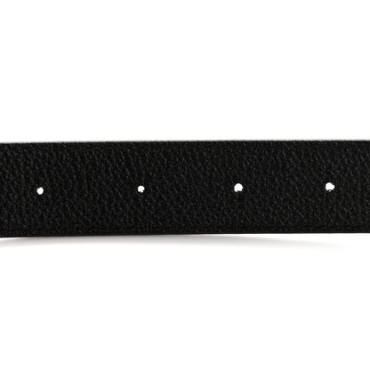 Louis Vuitton Calfskin Damier Ebene 25mm LV Iconic Reversible Belt 90 36 6 of 9