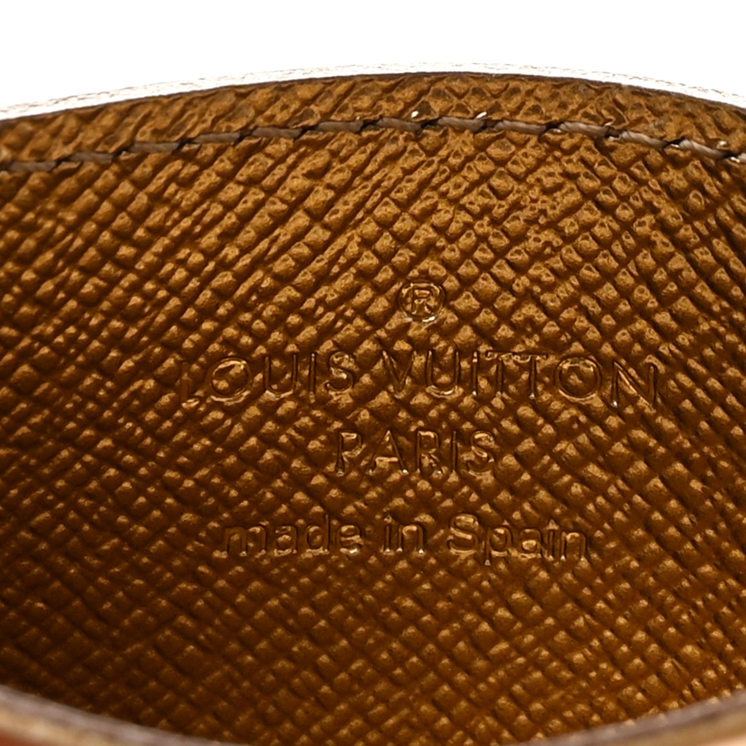 Louis Vuitton Epi Card Holder Gold 6 of 6