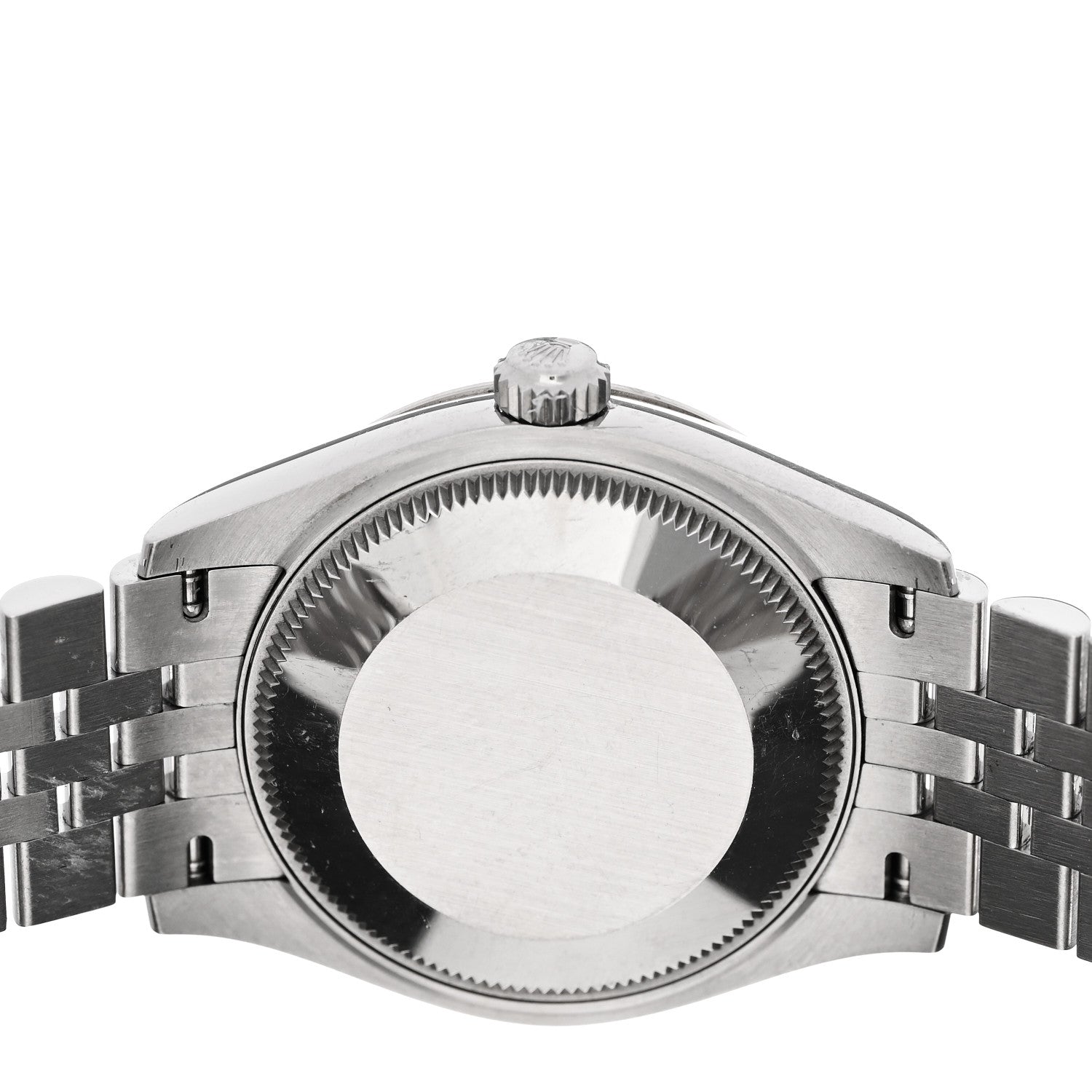 Rolex Stainless Steel 18K White Gold 31mm Oyster Perpetual Datejust Watch Silver 278274 4 of 5