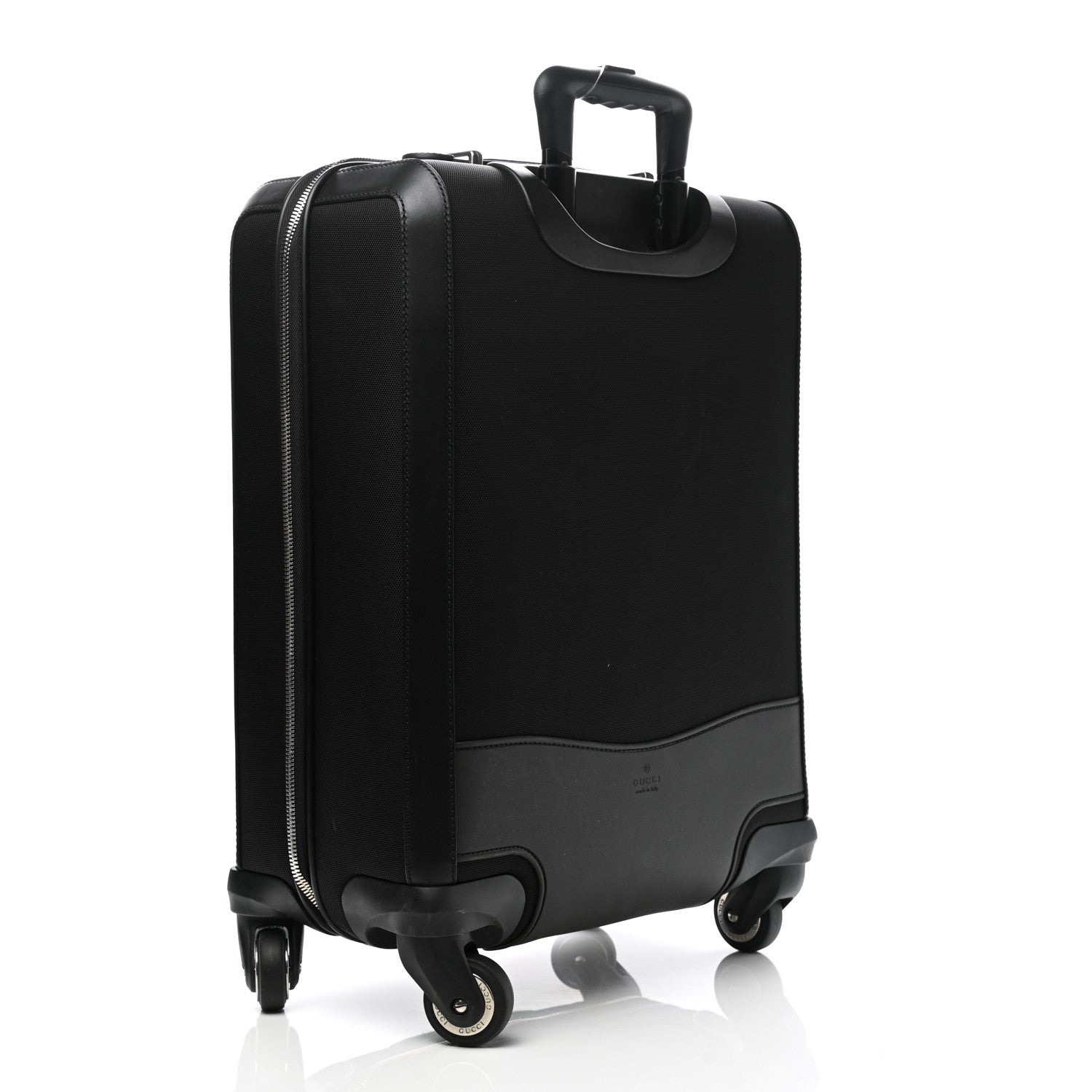 Gucci Techno Canvas Web Wheeled Carry-On Black 2 of 12
