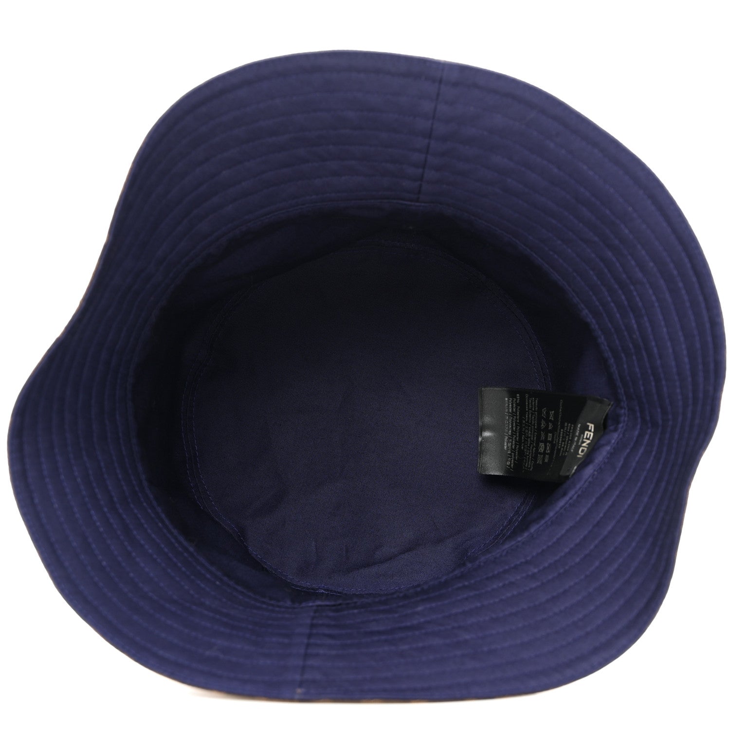 Fendi Technical Fabric FF Bucket Hat M Tobacco 7 of 8