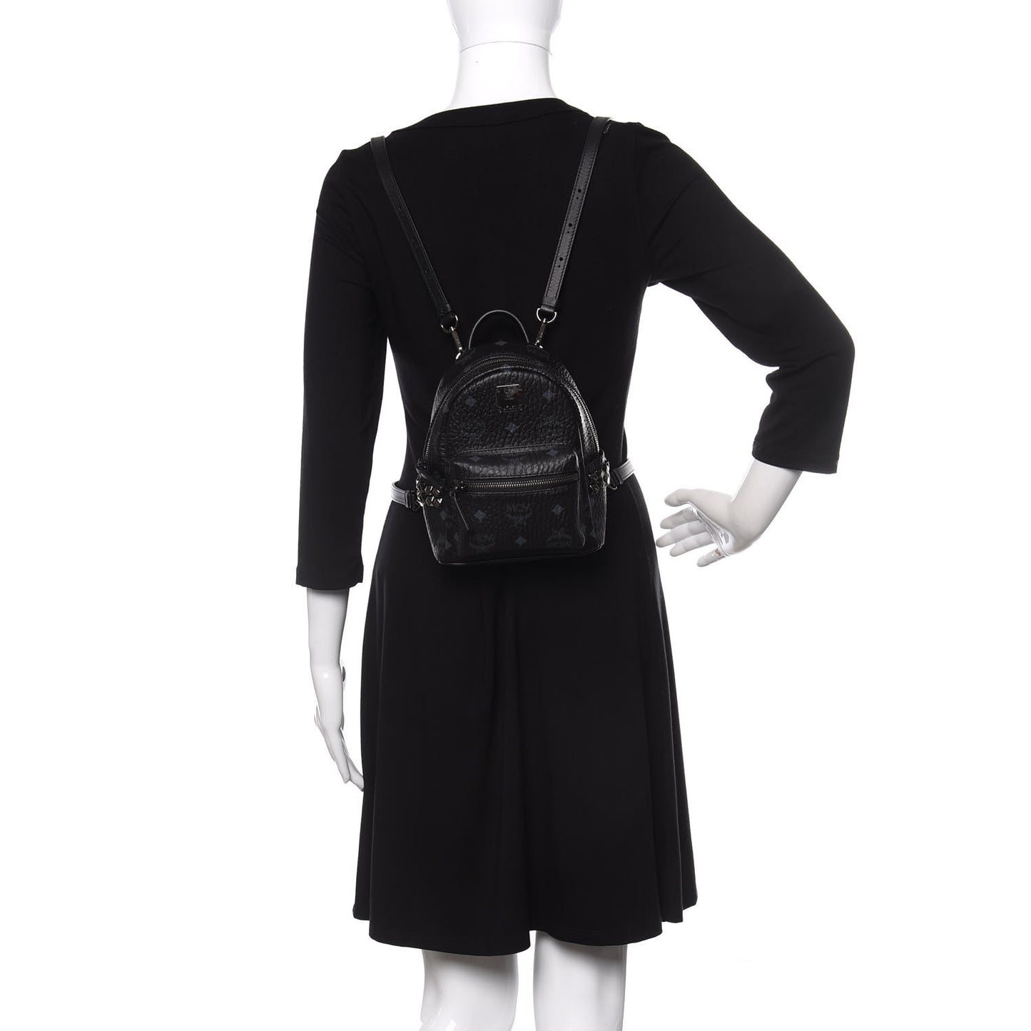 Visetos Side Stud X-Mini Stark Bebe Boo Backpack Black