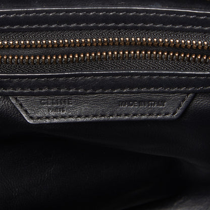 Celine Smooth Calfskin Mini Luggage Black 8 of 9