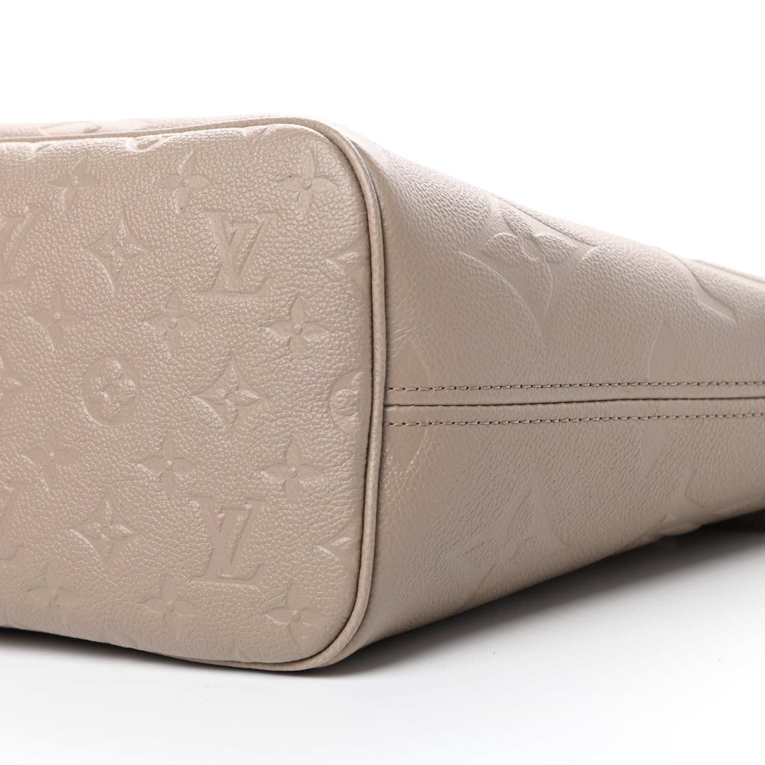Louis Vuitton Empreinte Monogram Giant Neverfull MM Tourterelle 10 of 11