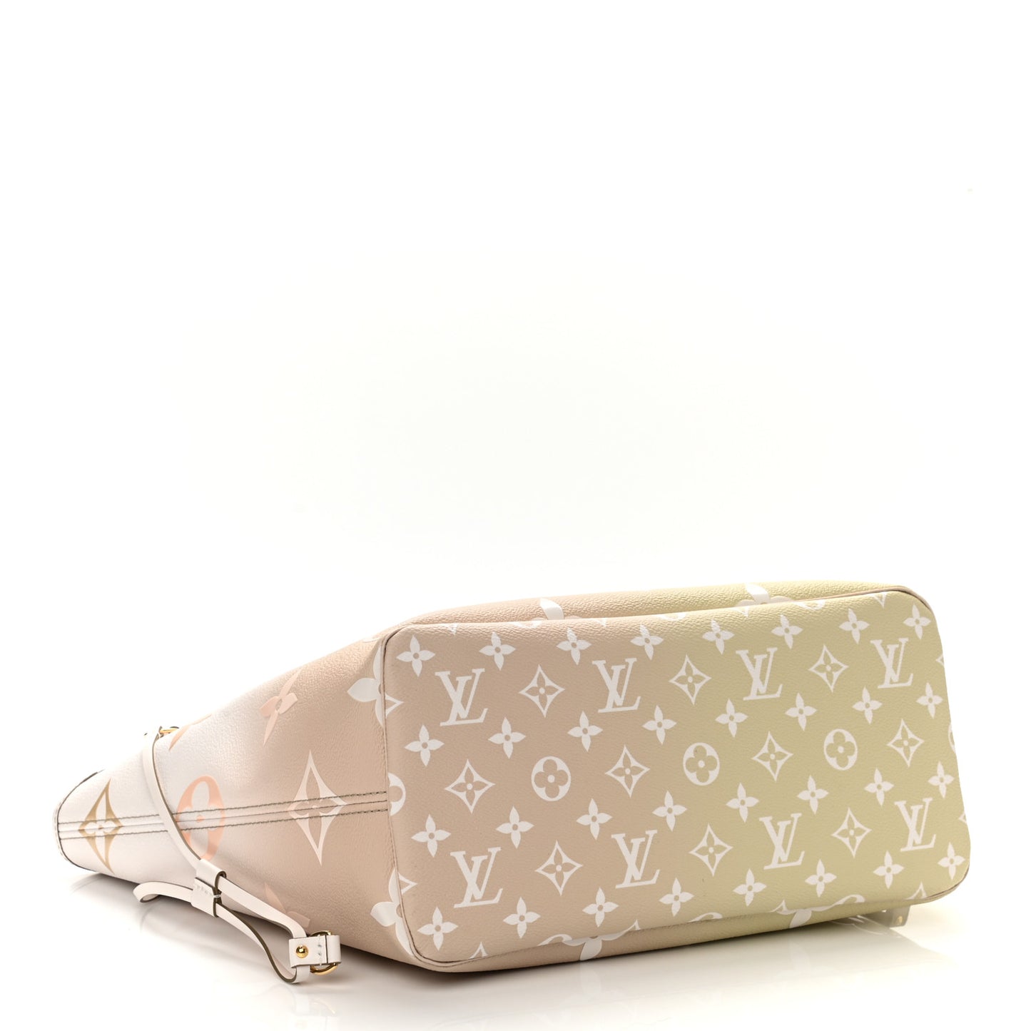 Monogram Giant Spring In The City Neverfull MM Sunset Kaki