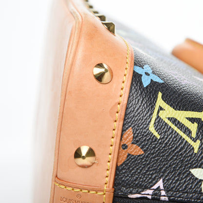 Louis Vuitton Monogram Multicolor Alma Black 10 of 11