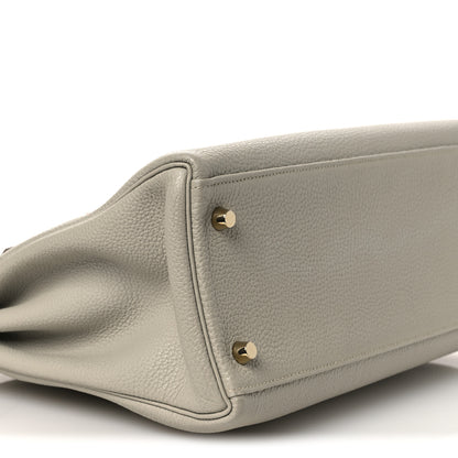 Hermes Togo Kelly Retourne 32 Gris Perle 9 of 12