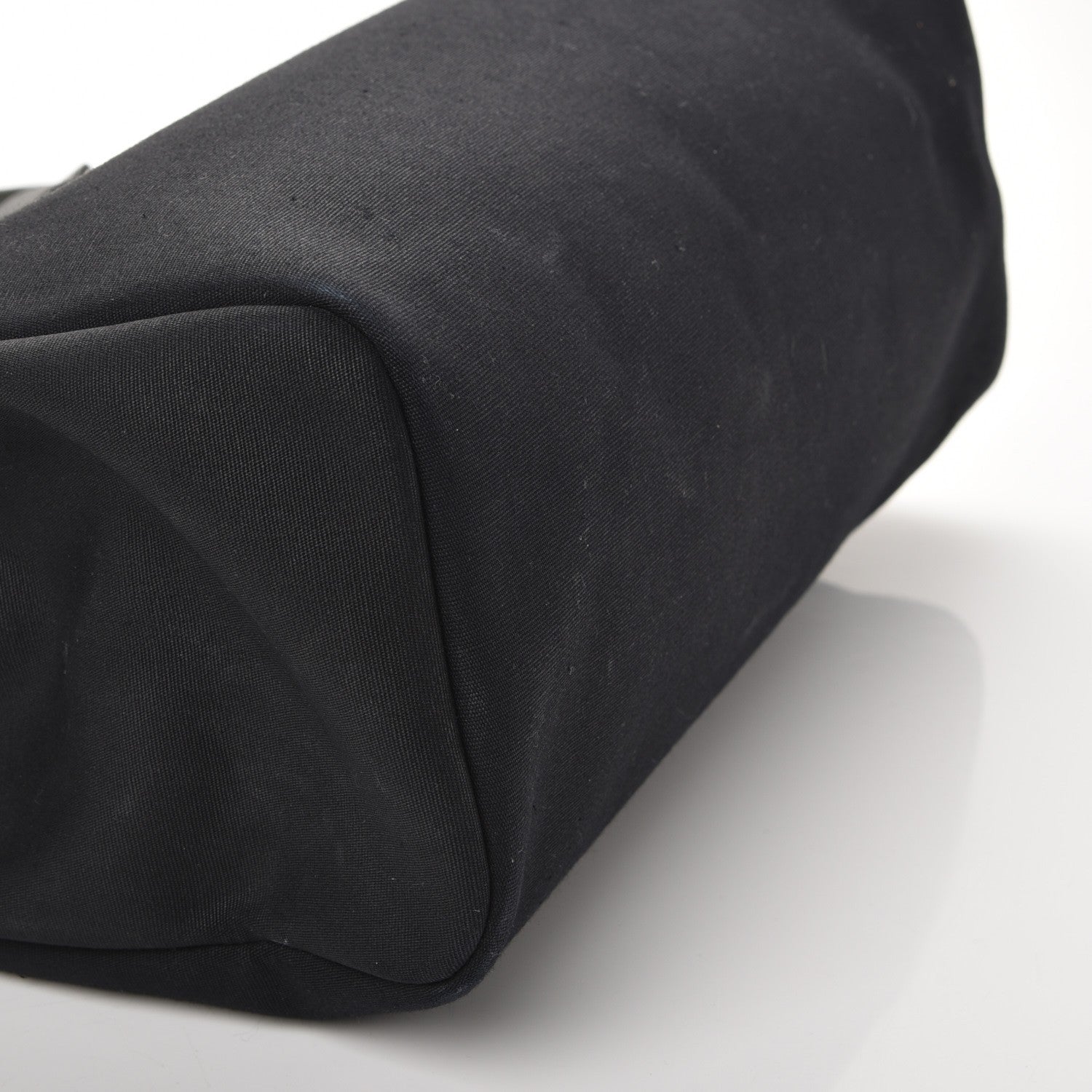 Hermes Toile Vache Calfskin Herbag 40 GM Black 13 of 15