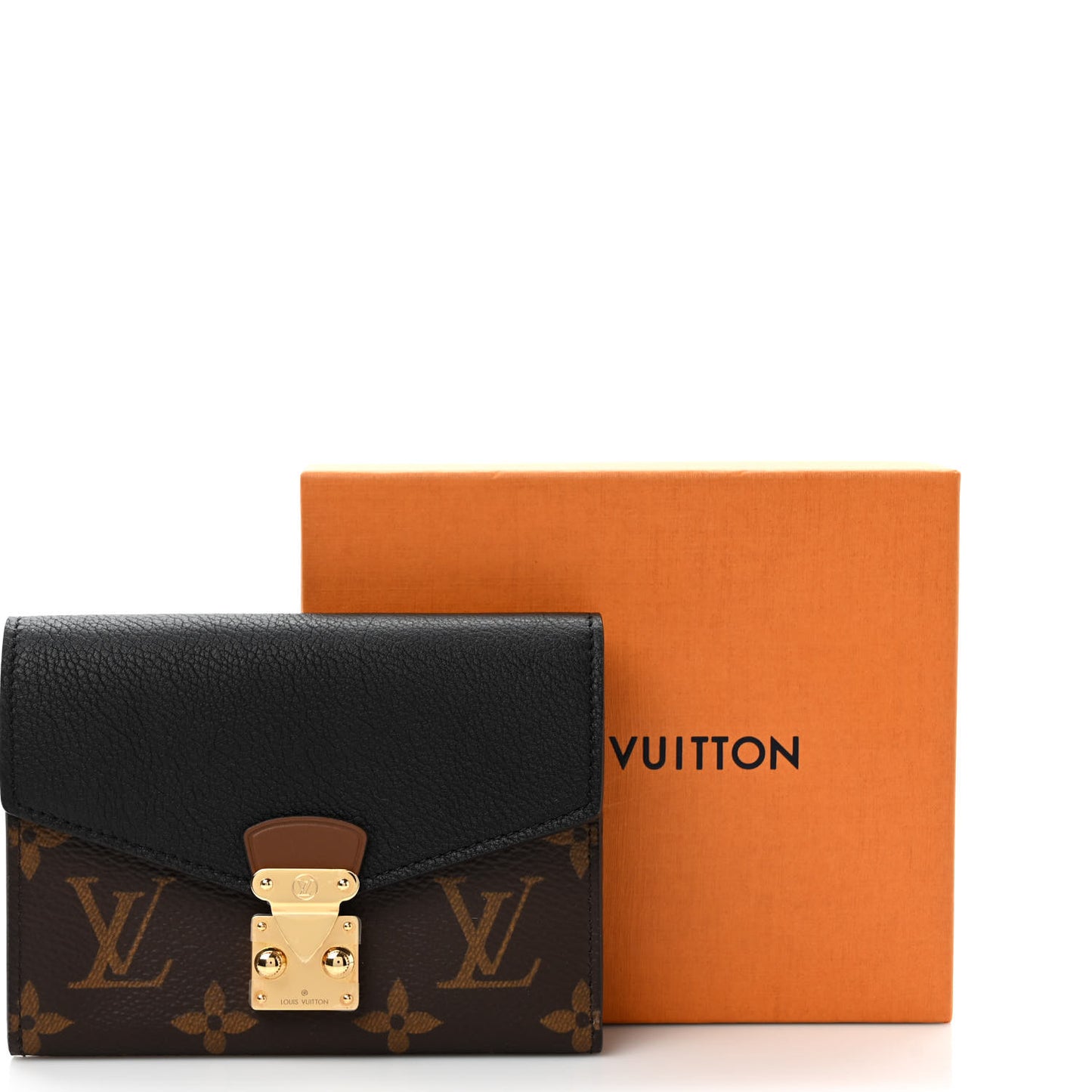 Monogram Pallas Compact Wallet NM Black