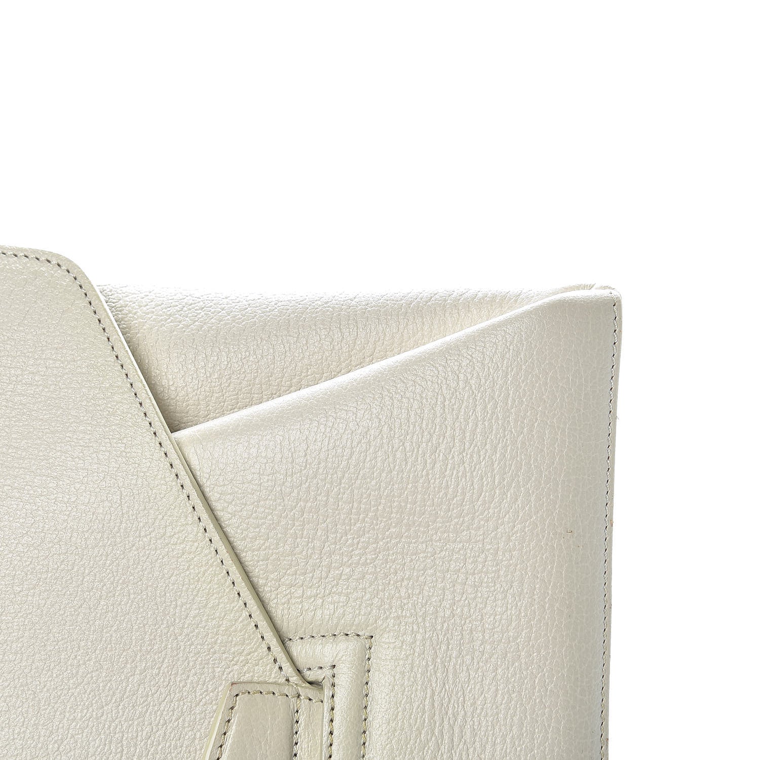 Givenchy Sugar Goatskin Medium Antigona Envelope Clutch Ivory 16 of 17